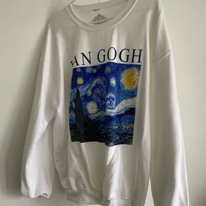 VAN GOGH oversized hoodie